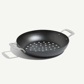 Seasoned Carbon Steel Grill Basket