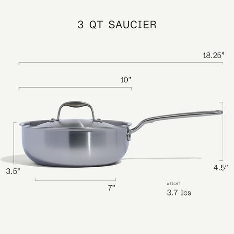 Stainless Clad Saucier