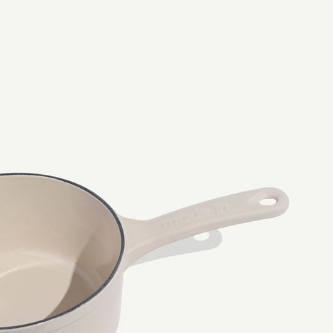 Enameled Cast Iron Saucepan