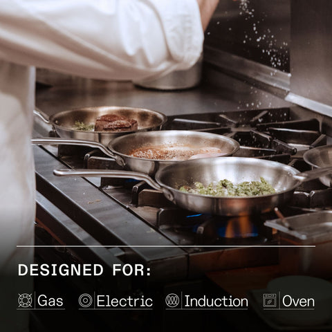 Stainless Clad Frying Pan