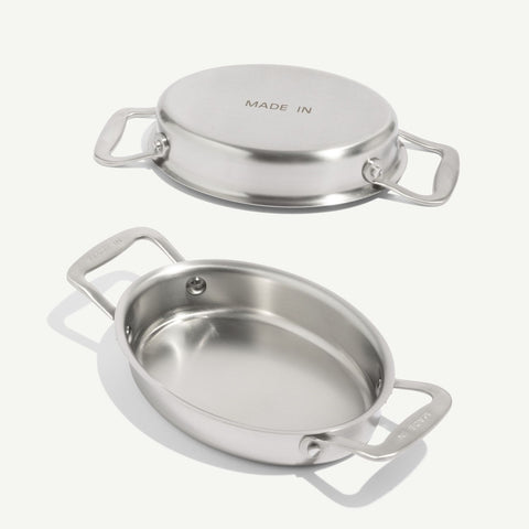 Stainless Steel Gratin Dishes