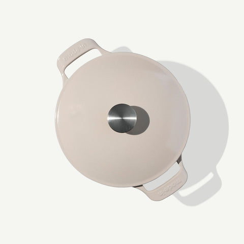 Round Enameled Cast Iron Dutch Oven
