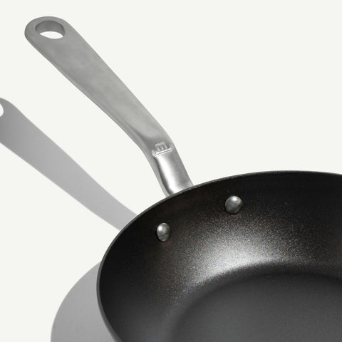 Seasoned Carbon Steel Frying Pan