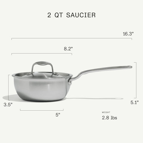 Stainless Clad Saucier