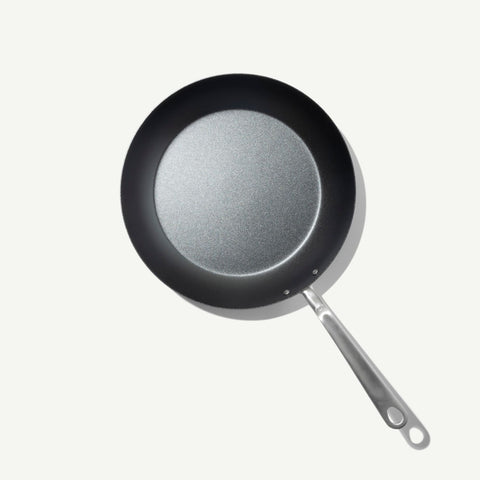 Seasoned Carbon Steel Frying Pan