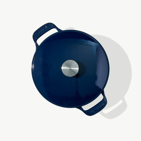 Round Enameled Cast Iron Dutch Oven