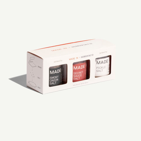 Made In x Jacobsen Salt Co. Seasoning Trio