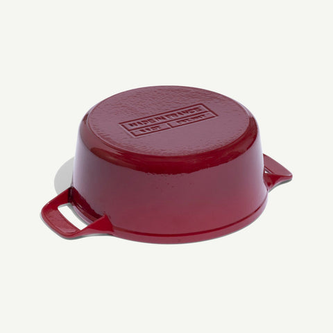 Round Enameled Cast Iron Dutch Oven