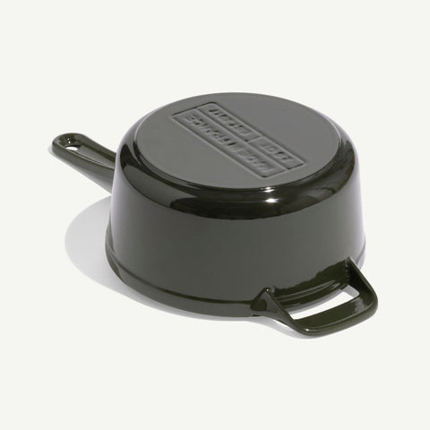 Enameled Cast Iron Saucepan